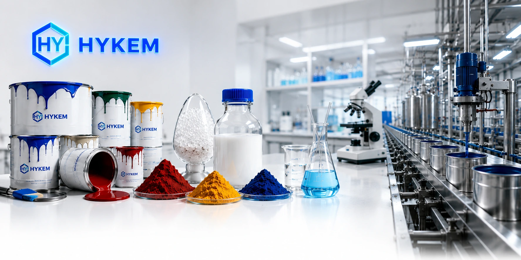 Nguyên liệu sản xuất ngành sơn HYKEM